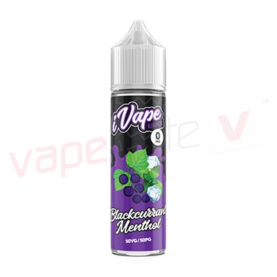 I Vape Blackcurrant Menthol 50ml E-liquid
