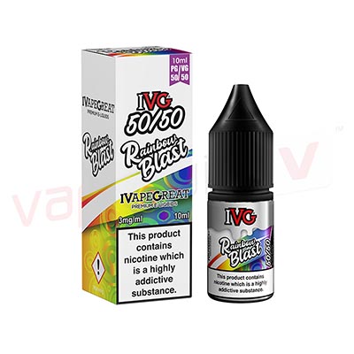 IVG-Rainbow Blast 10ml 50:50 VG/PG E-liquid