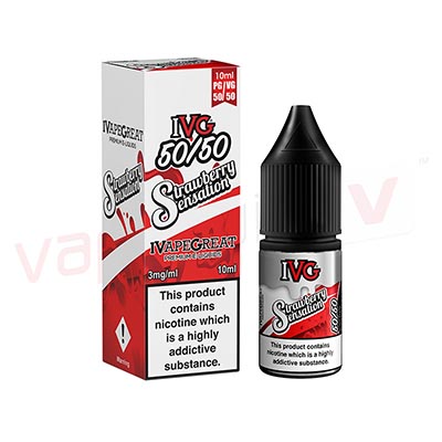 IVG-Strawberry Sensation 10ml E-Liquid