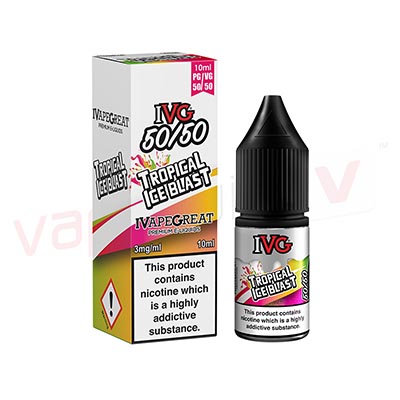 IVG-Tropical Ice Blast 10ml 50:50 VG/PG E-liquid