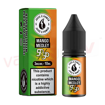 Juice & Power Mango Medley 100ml E-liquid