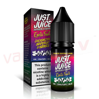 Just Juice Cherimoya Grapefruit & Berries 10ml 50:50