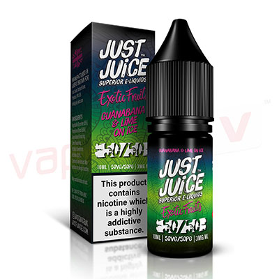 Just Juice Guanabana & Lime On Ice 10ml 50/50
