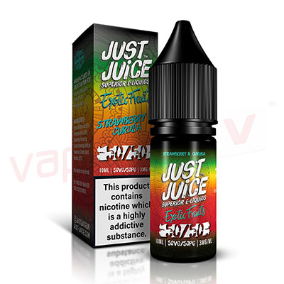 Just Juice Strawberry & Curuba 10ml 50:50 VG/PG E-liquid