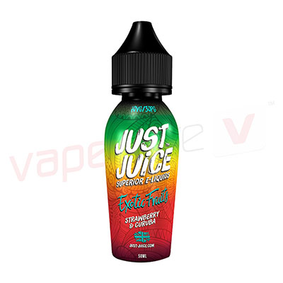 Just Juice Strawberry & Curuba 50ml 0mg Shortfill E-Liquid