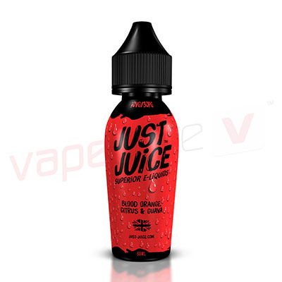 Just Juice Blood Orange, Citrus & Guava 50ml 0mg Shortfill E-Liquid