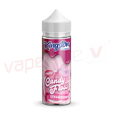 Kingston Eliquids Candy Floss Strawberry 120ml E-liquid