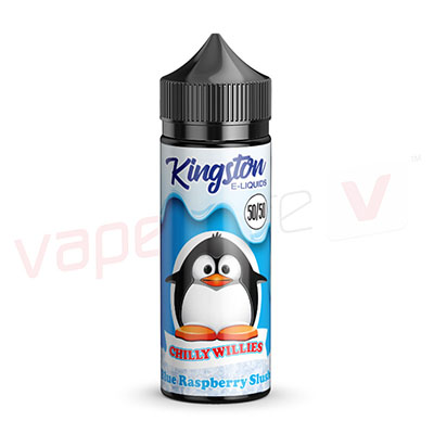 Kingston Eliquids Chilly Willies Blue Raspberry Slush 120ml E-liquid