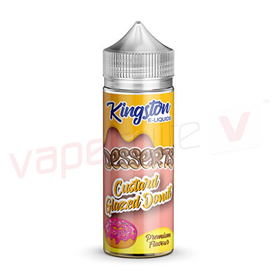 Kingston Eliquids Desserts Custard Glazed Donut 120ml E-liquid