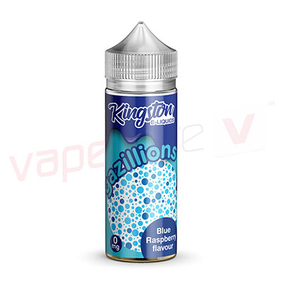 Kingston Gazillions Blue Raspberry 120ml Shortfill