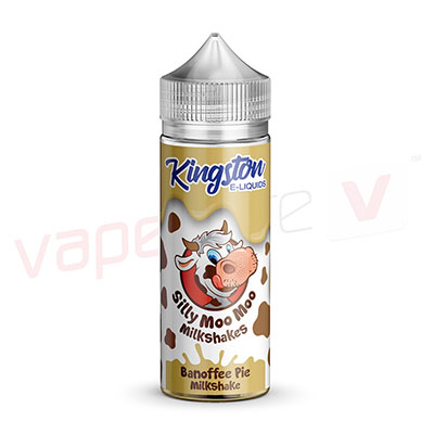 Kingston Eliquids Silly Moo Banoffee Pie Milkshake 120ml E-liquid