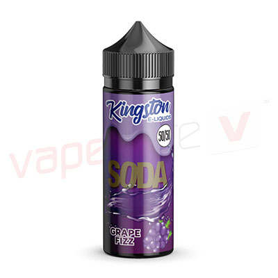 Kingston Soda Grape Fizz 120ml E-liquid