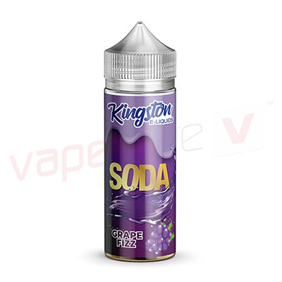 Kingston Soda Grape Fizz 120ml Shortfill