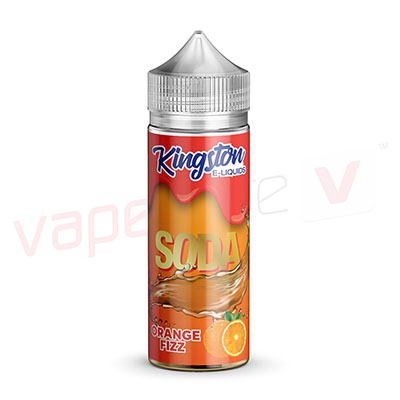 Kingston Eliquids Soda Orange Fizz 120ml E-liquid