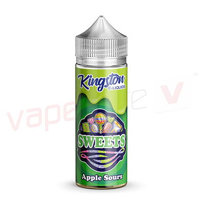 Kingston Eliquids Sweets Apple Sours 120ml E-liquid