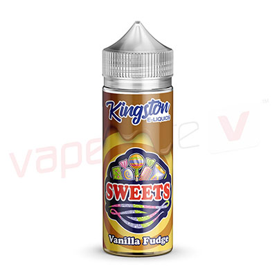 Kingston Eliquids Sweets Vanilla Fudge 120ml E-liquid