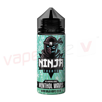 Menthol Waves  Ice   Menthol Series  by Ninja Treats 120ml E-Liquid