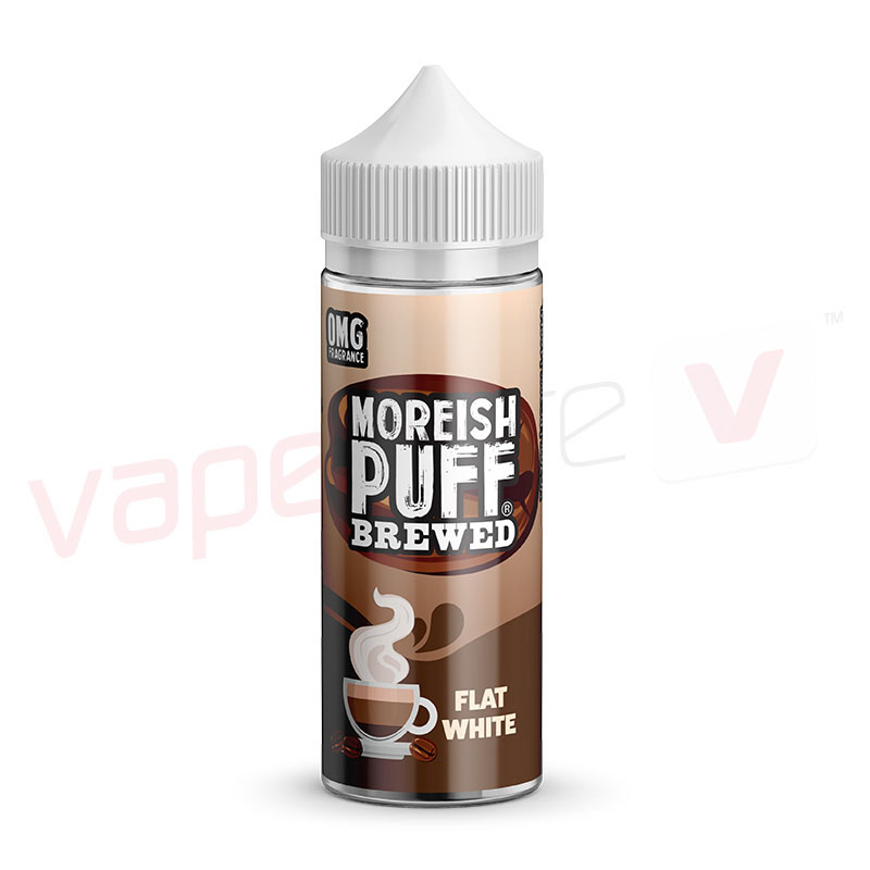 Moreish Puff Brewed Flat White 100ml E-Liquid