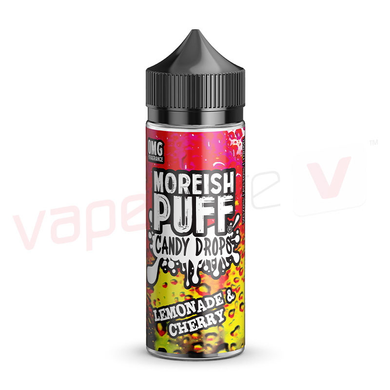 Moreish Puff Candy Drops Lemonade Cherry 100ml 0mg Shortfill