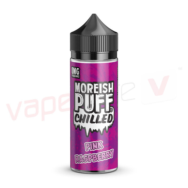 Moreish Puff Chilled Pink Raspberry 100ml 0mg Shortfill