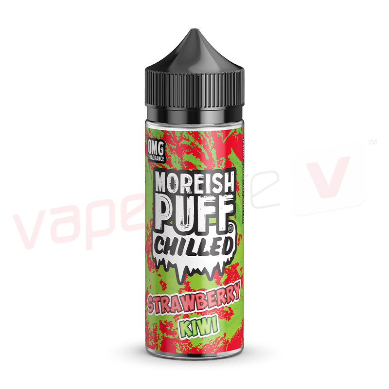 Moreish Puff Chilled Strawberry Kiwi 100ml 0mg Shortfill