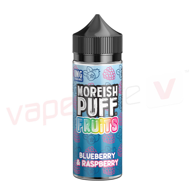 Moreish Puff Fruits Blueberry Raspberry 100ml E-Liquid