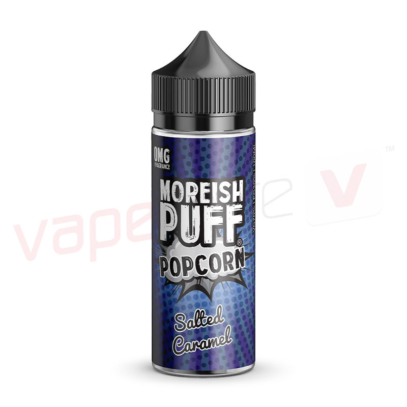 Moreish Puff Pop Corn Salted Caramel 100ml E-Liquid