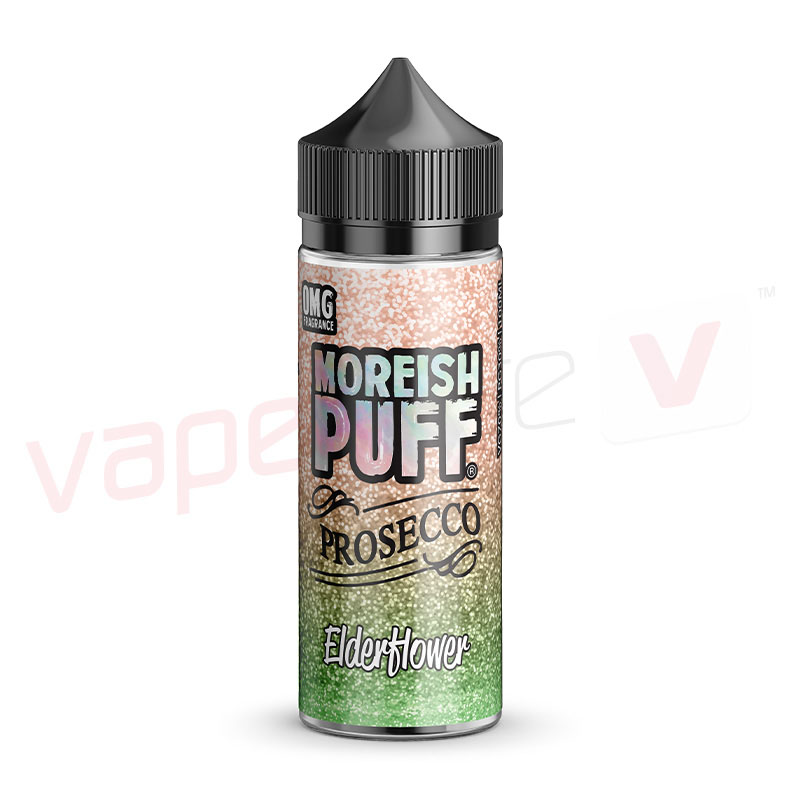 Moreish Puff Prosecco Elderflower 100ml E-Liquid