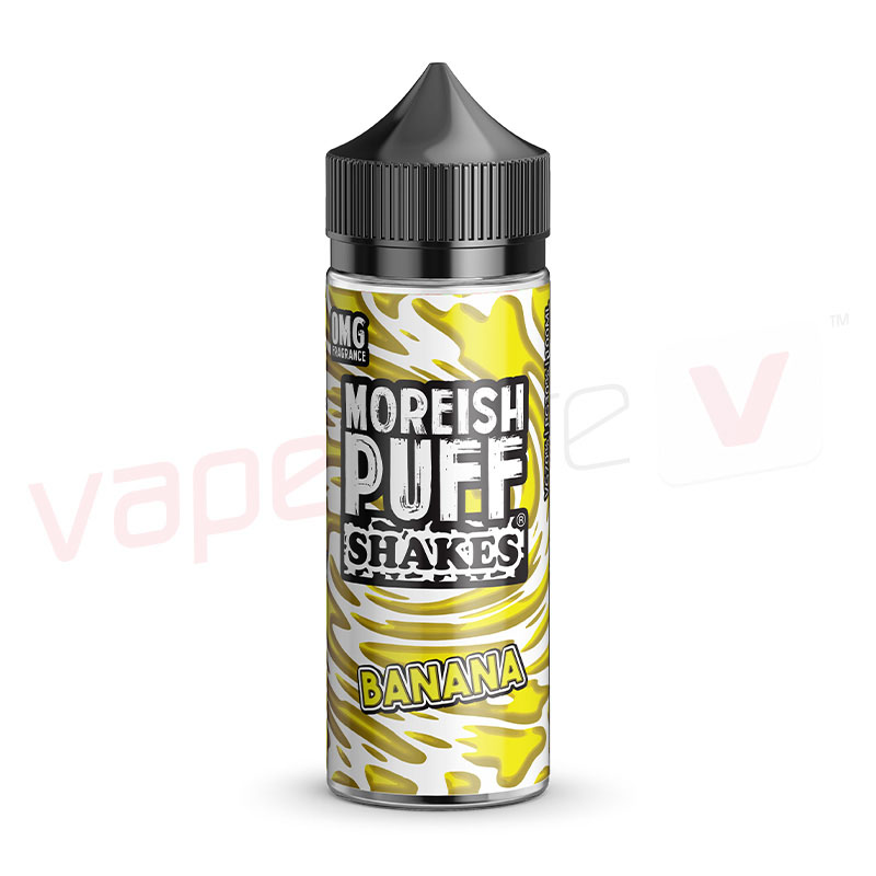 Moreish Puff Shakes Banana 100ml E-Liquid
