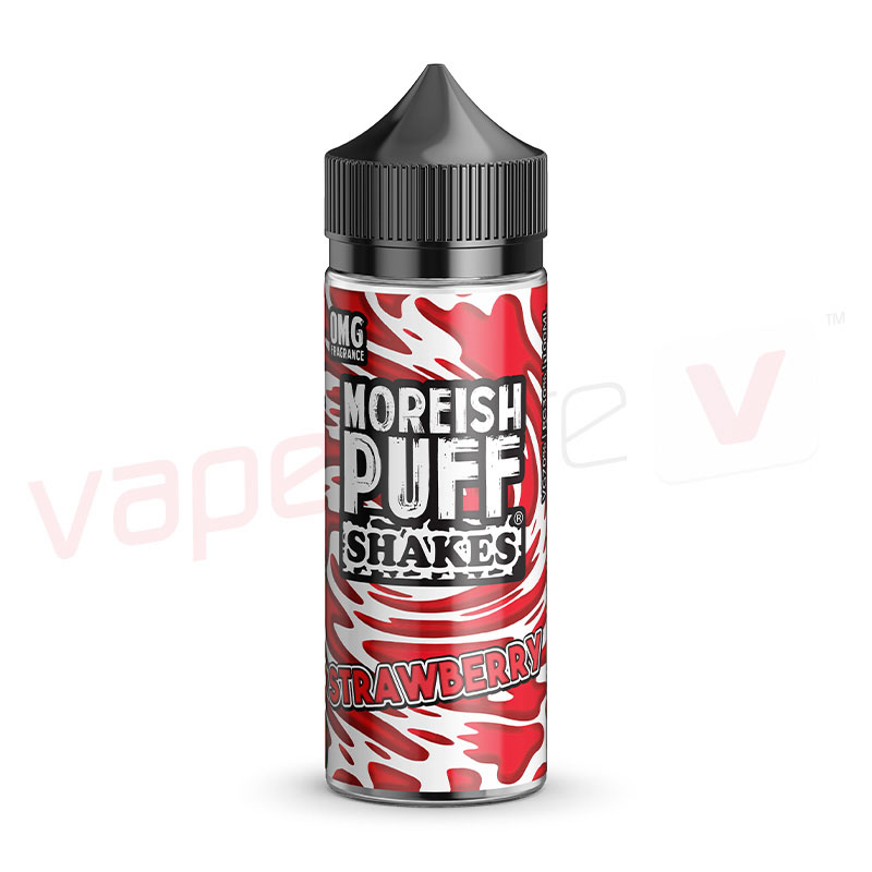 Moreish Puff Shakes Strawberry 100ml E-Liquid