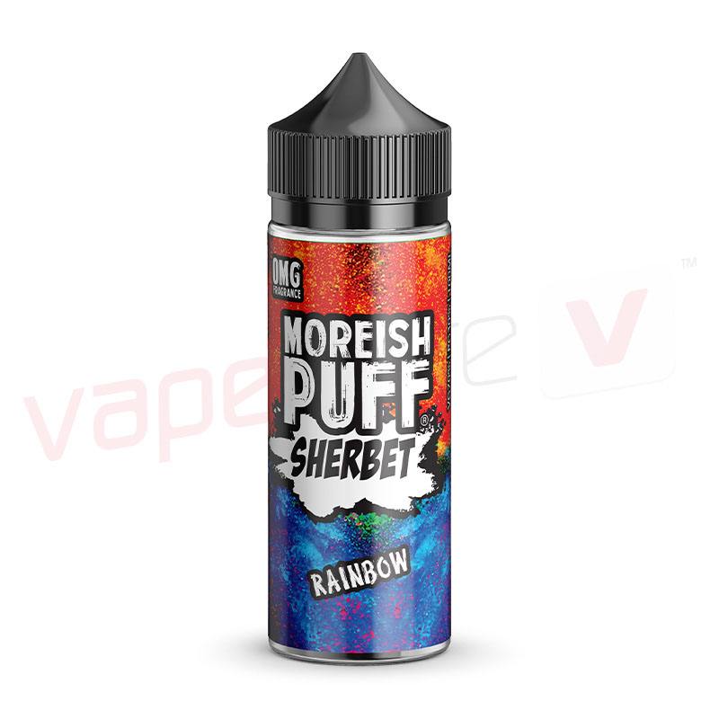 Moreish Puff Sherbet Rainbow 100ml 0mg Shortfill