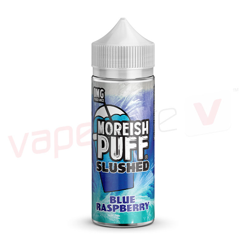 Moreish Puff Slushed Blue Raspberry 100ml E-Liquid