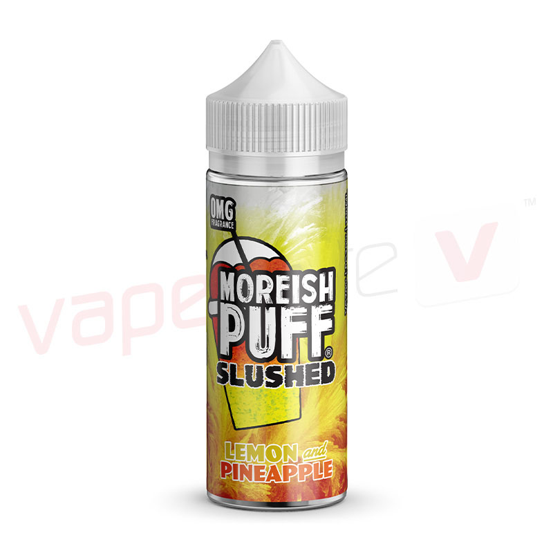 Moreish Puff Slushed Lemon and Pineapple 100ml E-Liquid