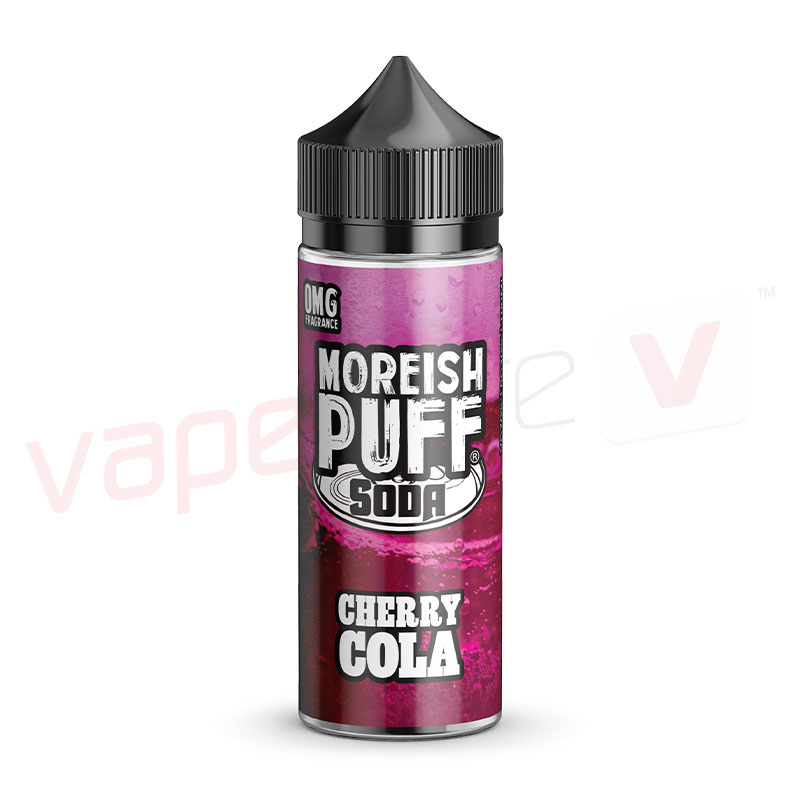 Moreish Puff Soda Cherry Cola 100ml 0mg Shortfill