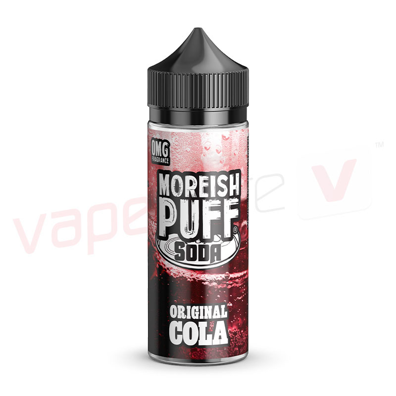 Moreish Puff Soda Original Cola 100ml E-Liquid