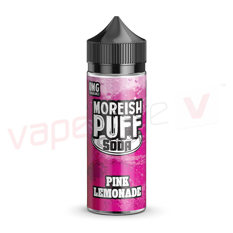 Moreish Puff Soda Pink Lemonade 100ml E-Liquid