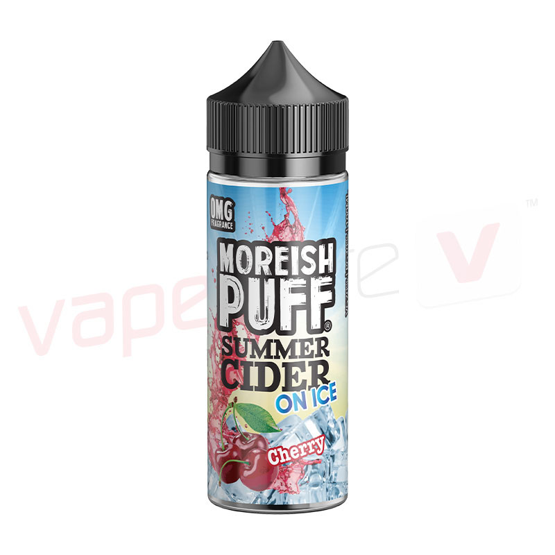 Moreish Puff Summer Cider On Ice Cherry 100ml E-Liquid