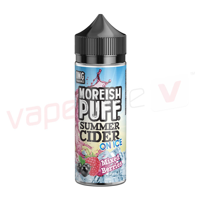 Moreish Puff Summer Cider On Ice Mixed Berries 100ml E-Liquid