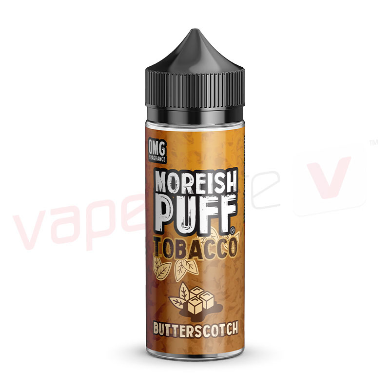 Moreish Puff Tobacco Butter Scotch 100ml E-Liquid