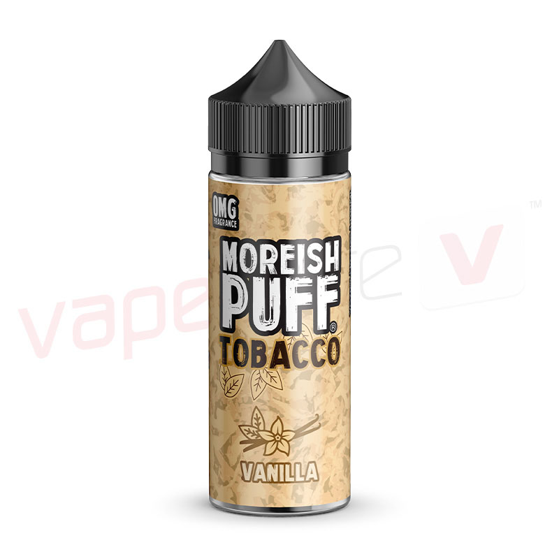 Moreish Puff Tobacco Vanilla 100ml E-Liquid
