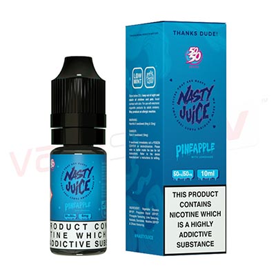 Nasty 5050 Pineapple with Lemonade