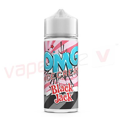 OMG Icecream Black Jack 120ml E-liquid