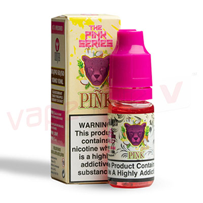 Box of 10 Pink Series Pink Colada 10ml Nic Salt E-liquid