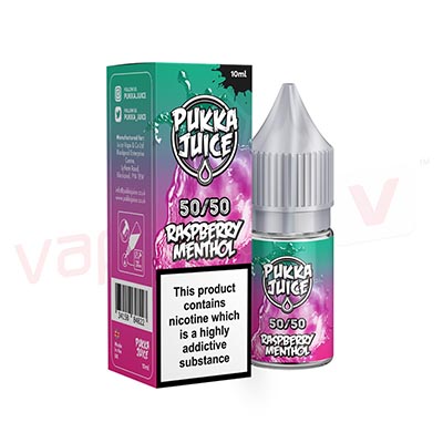 Pukka Juice Raspberry Menthol 10ml E-liquid