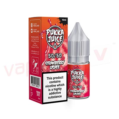 Pukka Juice Strawberry Lychee 10ml E-liquid