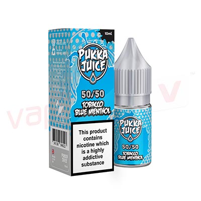 Pukka Juice Tobacco Blue Menthol 10ml E-liquid