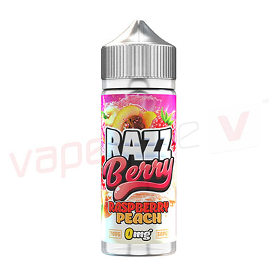 Raspberry Peach 120ml 0mg by Razz Berry