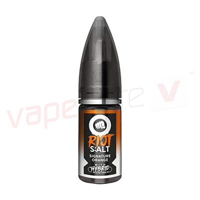 Box of 10 Signature Orange by Riot Salt 10ml E-Liquid