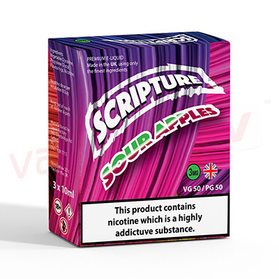 Sour Apples by Scripture 10ml E-liquid