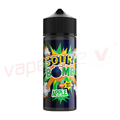 Sour Bomb Apple 120ml E-liquid